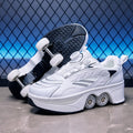 Roller Skates Four-wheeled Retractable Roller Skates Kids Gifts 2026 New Big Four-wheeled Teenagers Roller Skates Waterproof