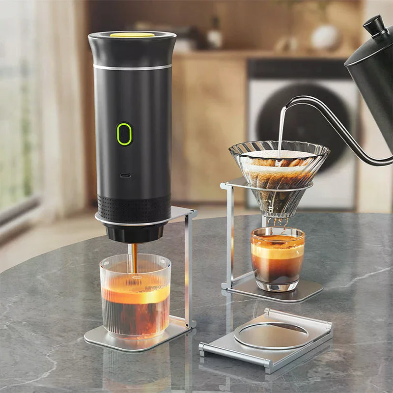 Convenient & Retractable Coffee Stand with Base, Perfect for Espresso Machines