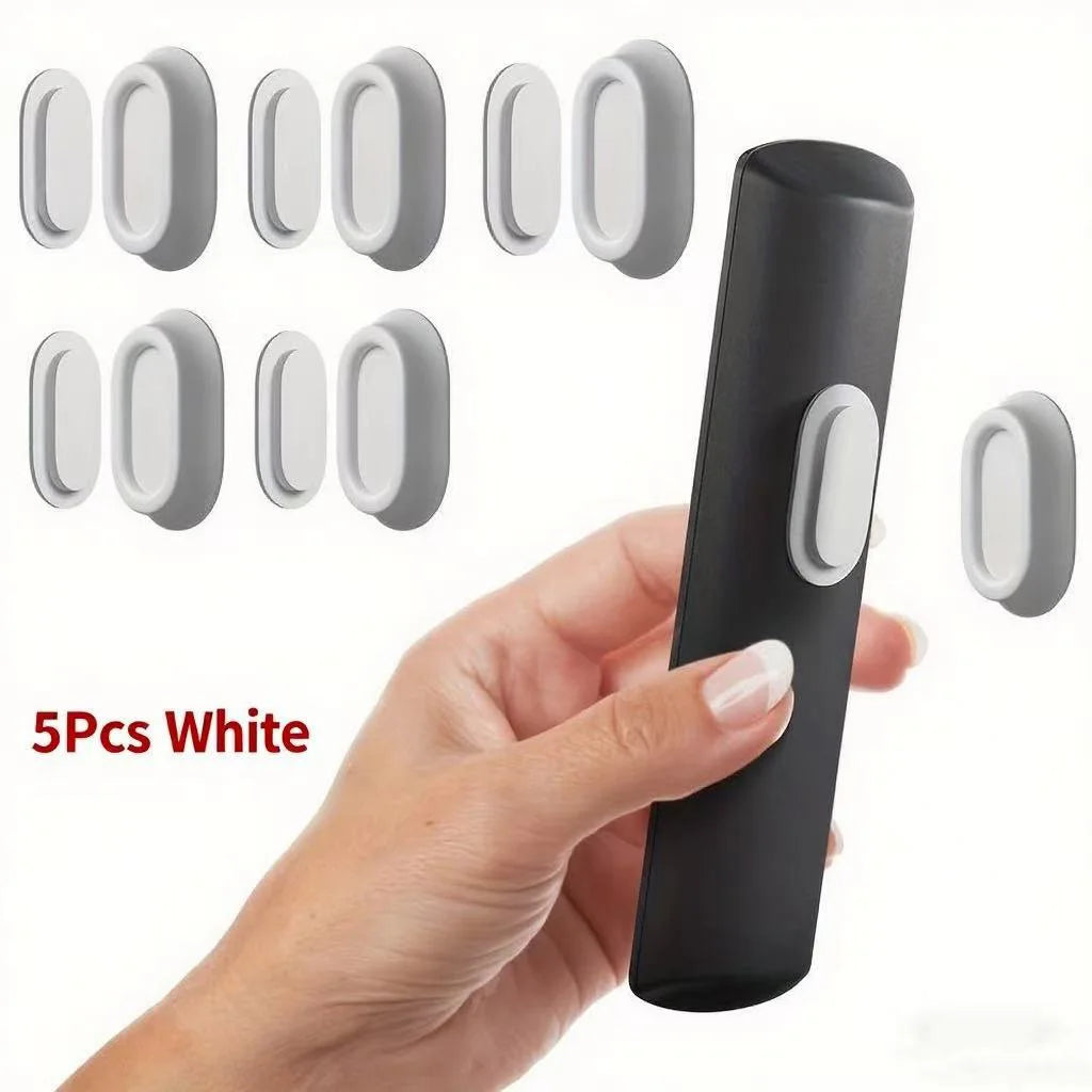 Magnetic Remote Control Bracket, Self-Adhesive Wall Mounted Storage Bracket for Remote Controls, Household Goods Storage