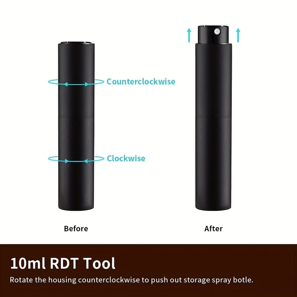 2 Pack Coffee Bean Spray Bottle, 10ML Espresso Spray Bottle, Portable Empty Small Refillable Sprayer, For Reducing Coffee Static