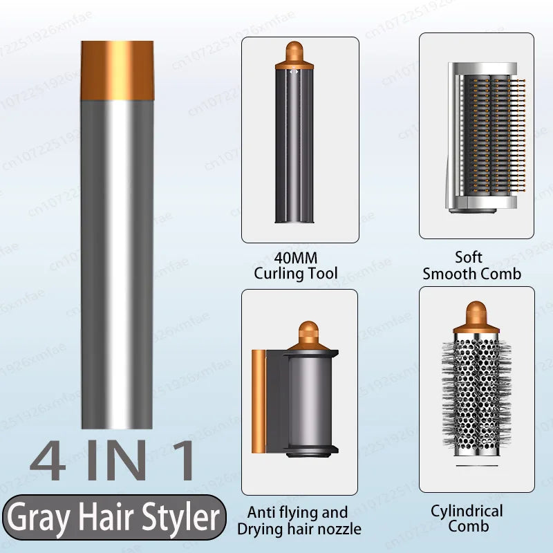 6-in-1 High-Speed Hair Styler & Dryer Brush – 110,000 RPM Negative Ionic Blow Dryer