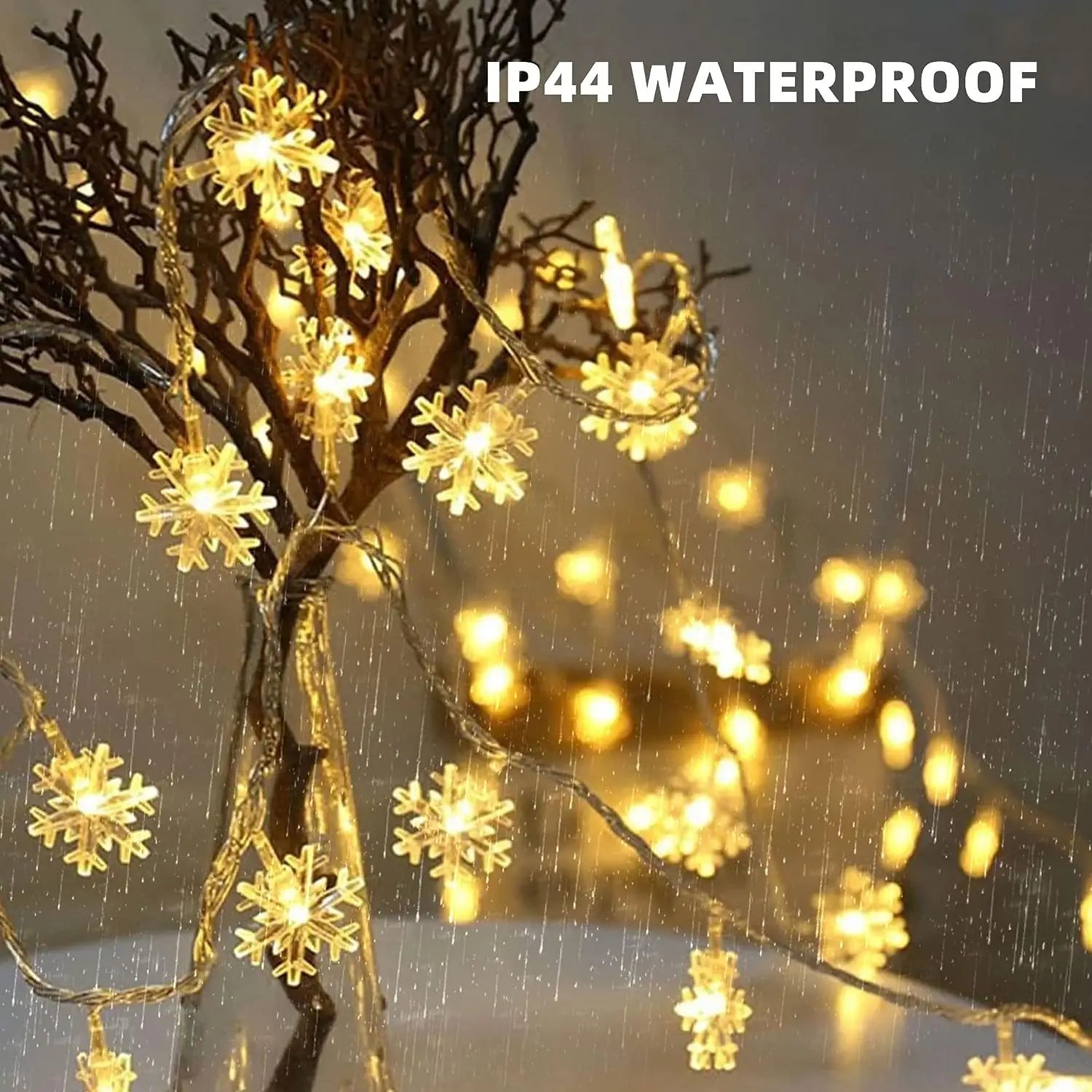 Valentine's Day Snowflake LED String Lights Easter LED Fairy Light Wedding Party Garland Holiday Decoration Lighting Strips