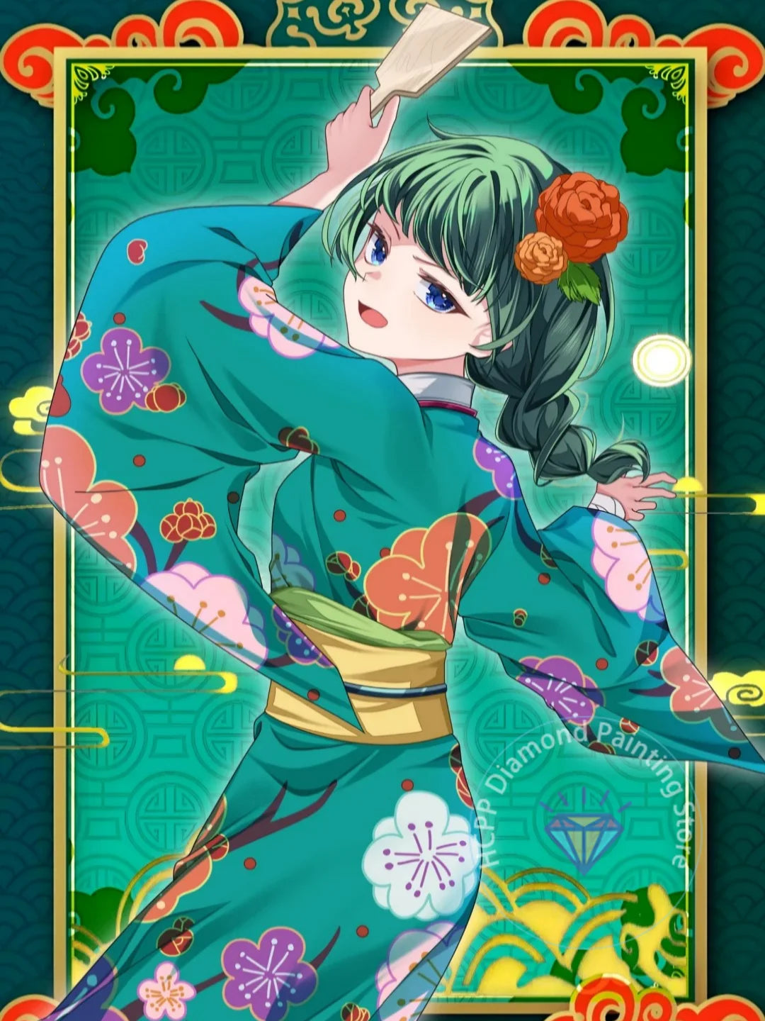 Diamond Painting Kit 5D DIY T-The-Apothecary-Diaries Anime Diamond Handmade Art Children's gift