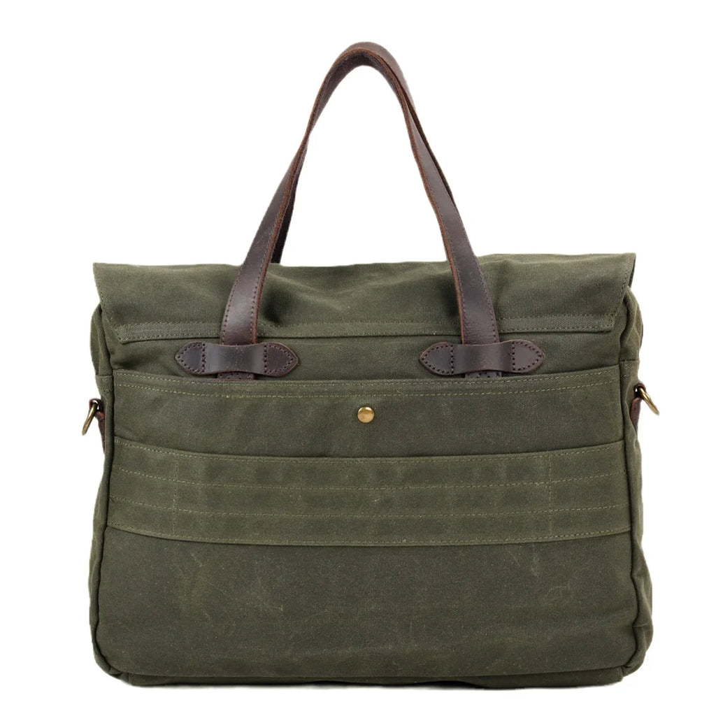 Leisure Business Briefcase Travel Canvas Bag Fashion Large Capacity Briefcase Portable Messenger Bag