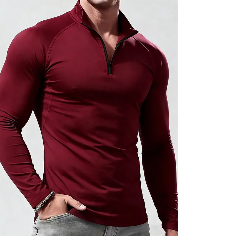 Long Sleeve T Shirt Men Compression Sportswear Male Tshirt Elastic Skinny Tops Tee Gyms Fitness T-shirt Casual T Shirt For Men