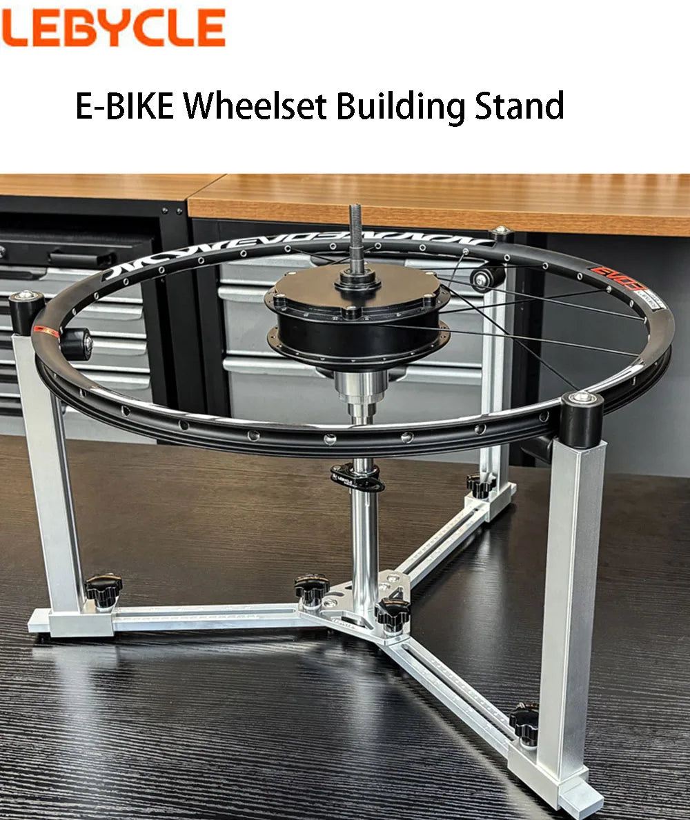 LEBYCLE Bicycle Motor Wheel Set Assembly E-BIKE Spoke Lacing Frame High-strength Aluminum Alloy Main Body