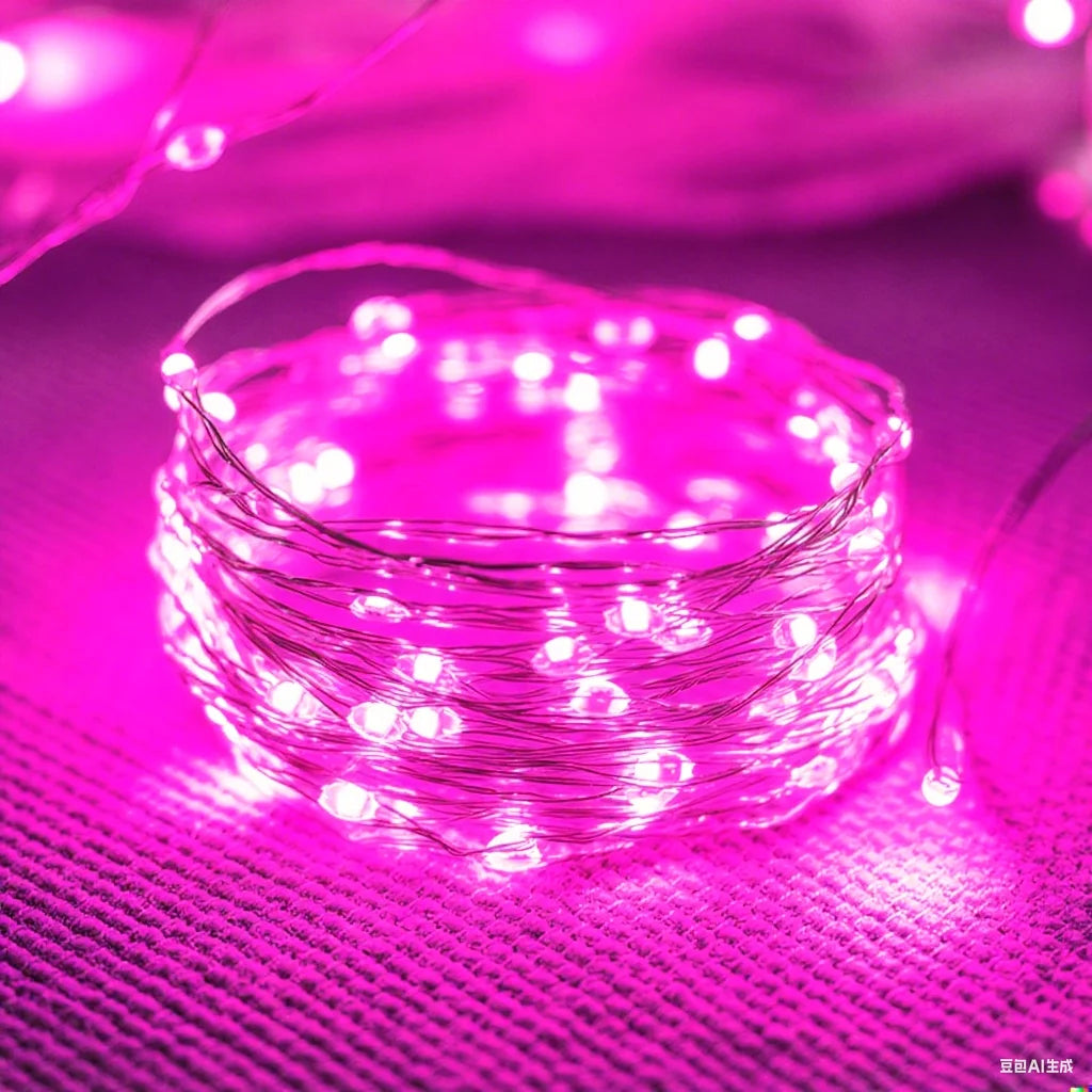 LED String Light 1/2/3/5/10M Waterproof String Lights Holiday Decoration  Fairy Lights Outdoor Garden Christmas String Lights