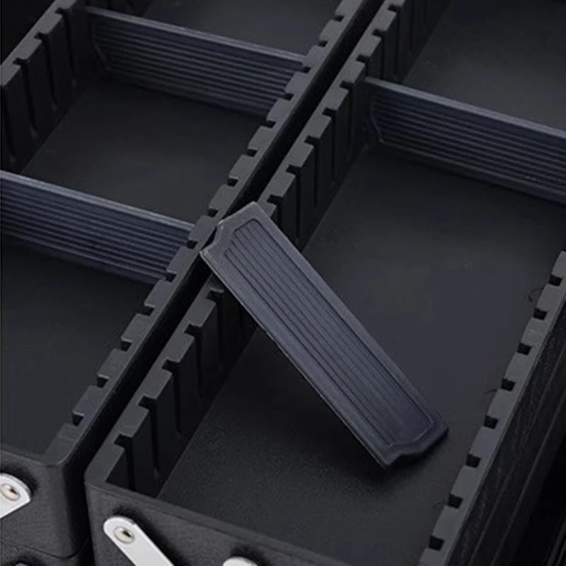 Complete Toolbox Multifunctional Large Work Tool Case secure Organizer Box for Tools with Lock Cosmetics Ornaments Toolbox