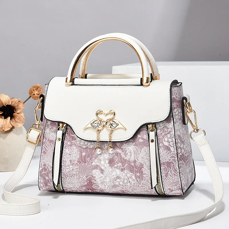 2025 New Women's Handbags High Quality Small Square Bag Luxury Designer Ladies Shoulder Crossbody Bags Female Fashion Sac
