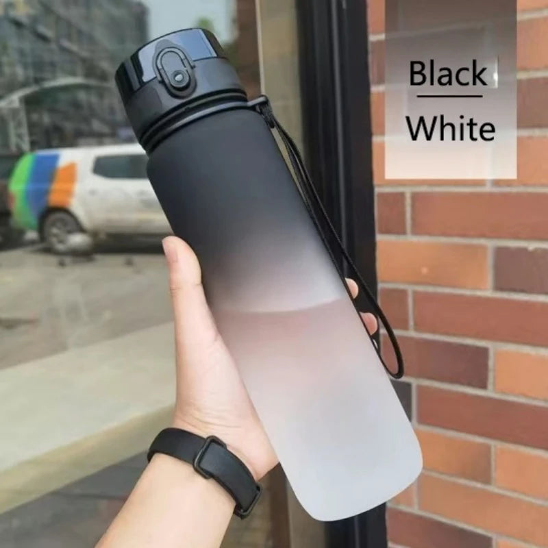 Gradient Color Portable High-temperature Resistant Fitness Pot for Summer Large-capacity Outdoor Water Cup for Students