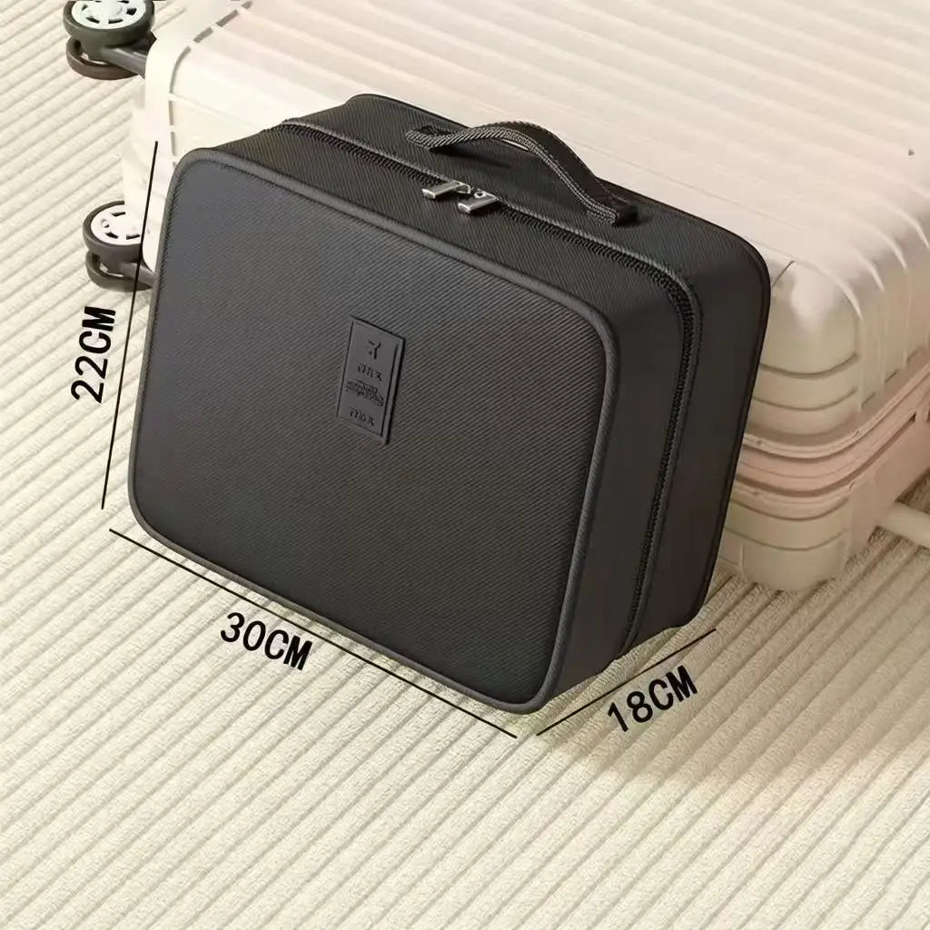 Upgrade Travel Shoe Bag Organizer Zipper Waterproof Sneakers Storage Bag Multi layer can store 4pair shoe box