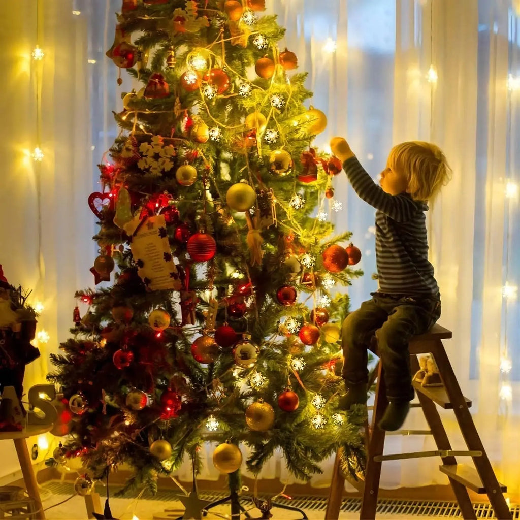 Valentine's Day Snowflake LED String Lights Easter LED Fairy Light Wedding Party Garland Holiday Decoration Lighting Strips