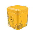 Tea Sealed Box  Kitchen Storage Container Jar Tin Square Can Candy Iron Canister Vintage Tea  Box