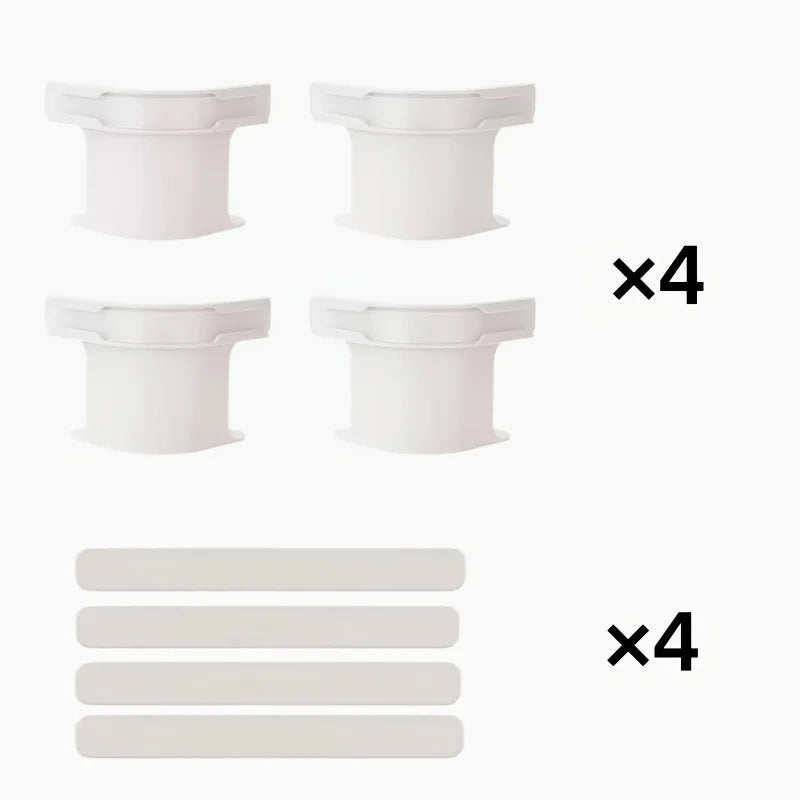 Set of 4 Bed Sheet Holders - Multifunctional Fixing Brackets, Safe And Needle-Free to Prevent Sheet Displacement, a Bed Sheet Fi