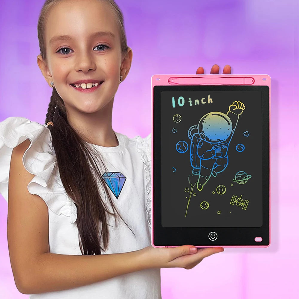 10 inch Writing Board Drawing Tablet LCD Screen Writing Digital Graphic Tablets Electronic Handwriting Pad Toys Kids Gifts Child