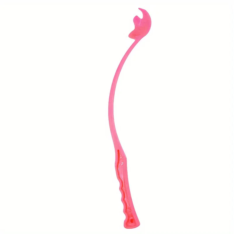 Pet Tennis Ball Launcher Stick - Interactive Outdoor Dog Training Toy, Durable Ball Thrower for Canine Exercise and Play Trainin