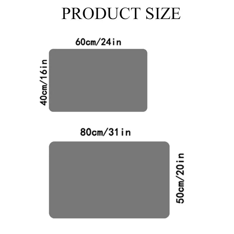Bath Mat Non-Slip  Diatomite Mat with Rubber Padding Soft Super Absorbent Bathroom Rug Foot Mat for Hallway Shower Toilet Mats
