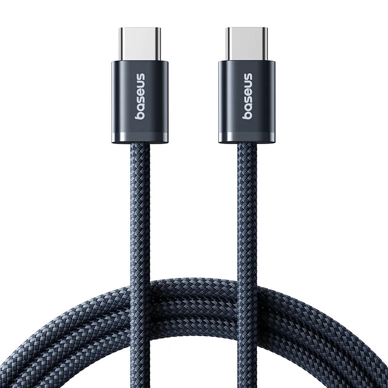 Baseus 100W Type C To USB C Cable For iPhone 16 15 Fast Charging Charger Cord For Macbook iPad Samsung Xiaomi Fast USB C Wire