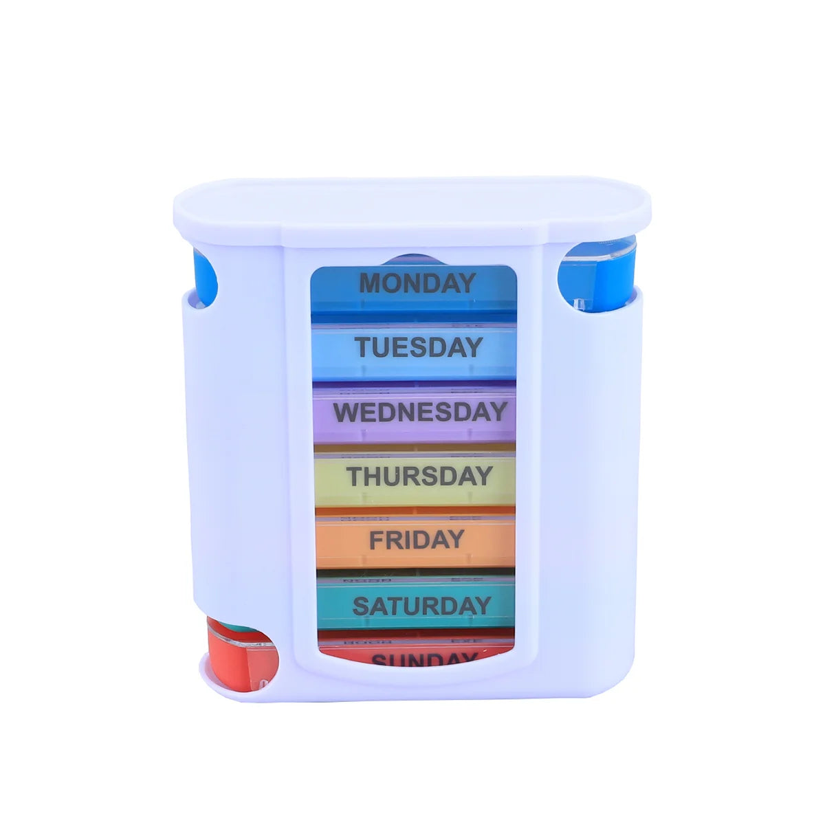 7 Days Pill Medicine Box Weekly Monthly Tablet Holder Storage Organizer Container Case Pill Box Splitters Pharmacy Pill Case