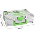 Stacked Toolbox Household Storage Tool Case Multi-functional Hardware Parts Tools Organizer Electrical Working Tools Boxes