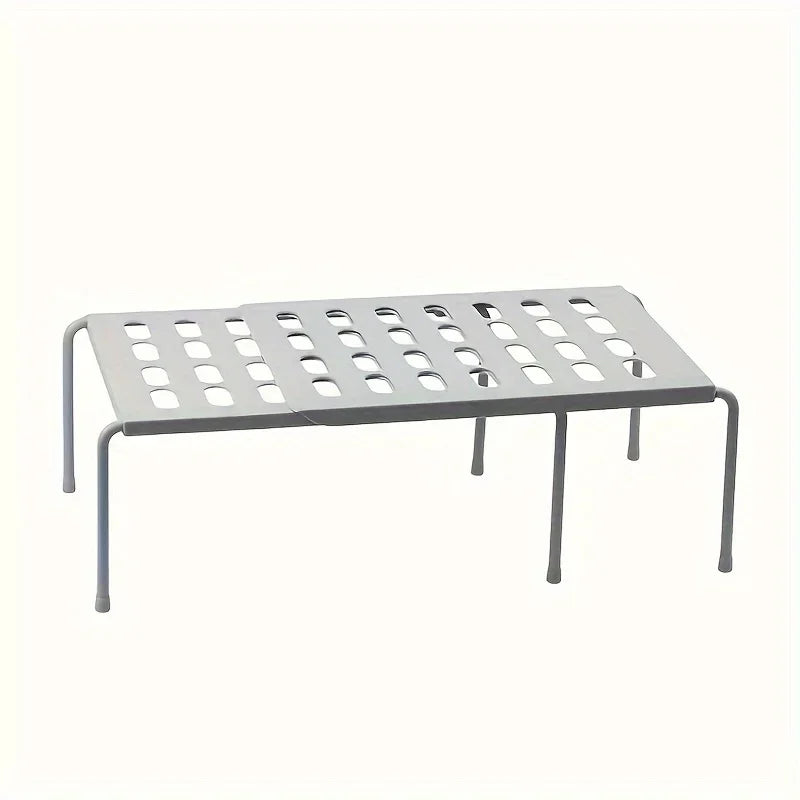 Adjustable Plastic Shoe Rack Multi-Tier Storage Organizer Space Saving for Sneakers Slippers Home Dorm Closet White Gray Modern