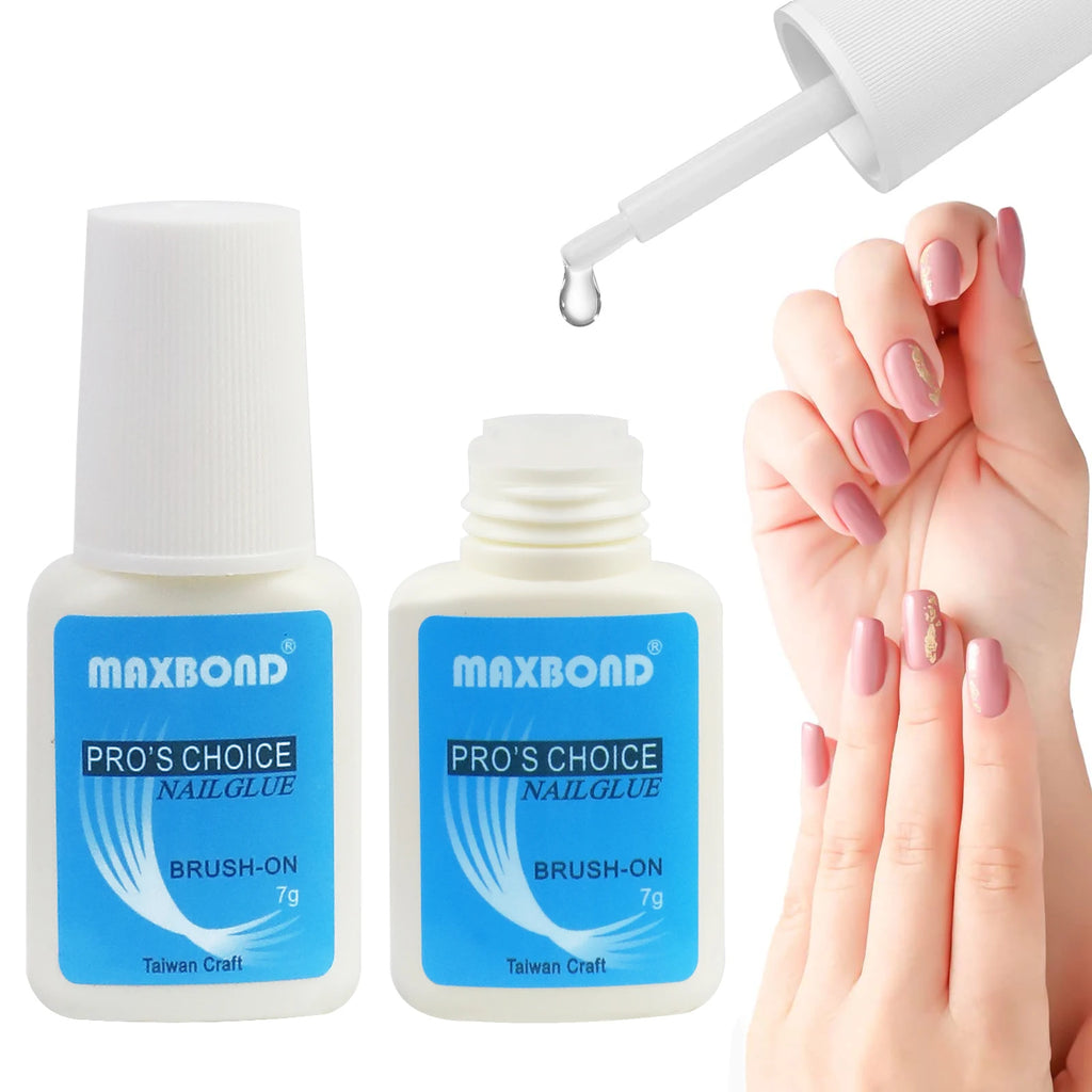 5pcs quick drying adhesive nail glue professional nail glue for false nails acrylic nail rhinestone decoration extension glue