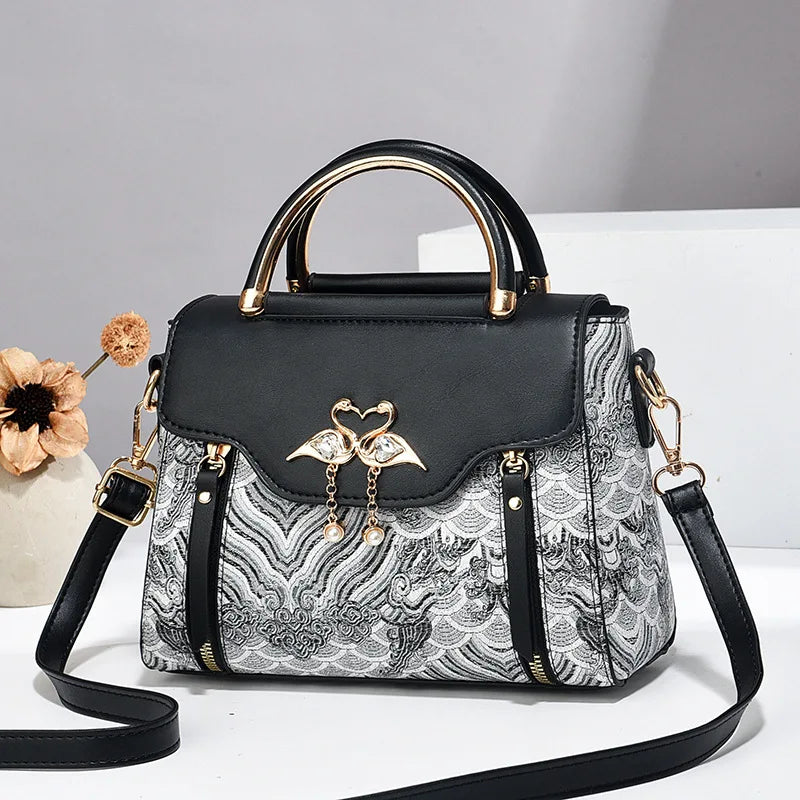 2025 New Women's Handbags High Quality Small Square Bag Luxury Designer Ladies Shoulder Crossbody Bags Female Fashion Sac