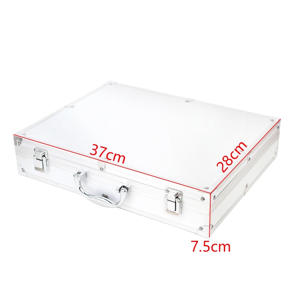 Tool Box Aluminum Instrument Case Storage Box Portable Equipment Toolbox Organizer Boxes Large Hard Case Aluminum Suitcase