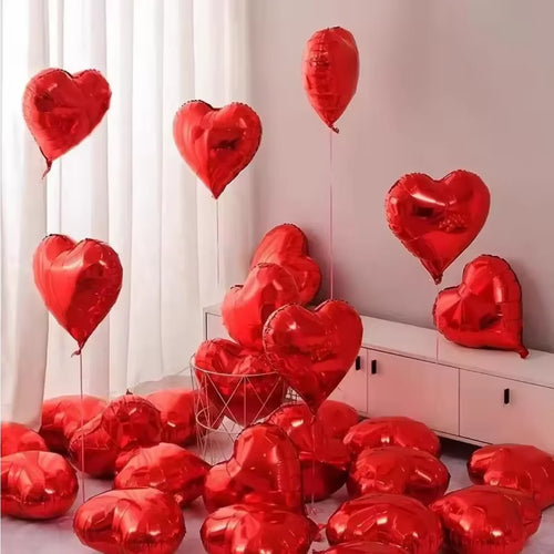 10Pcs Wedding Decoration Love Balloons Valentine's Day Couple Romantic Proposal Christmas DIY Birthday Party Ornament Balloon