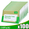 Disposable Toilet Seat Cover Portable Travel Camping Hotel Bathroom Degradable Waterproof Toilet Mat Accessories