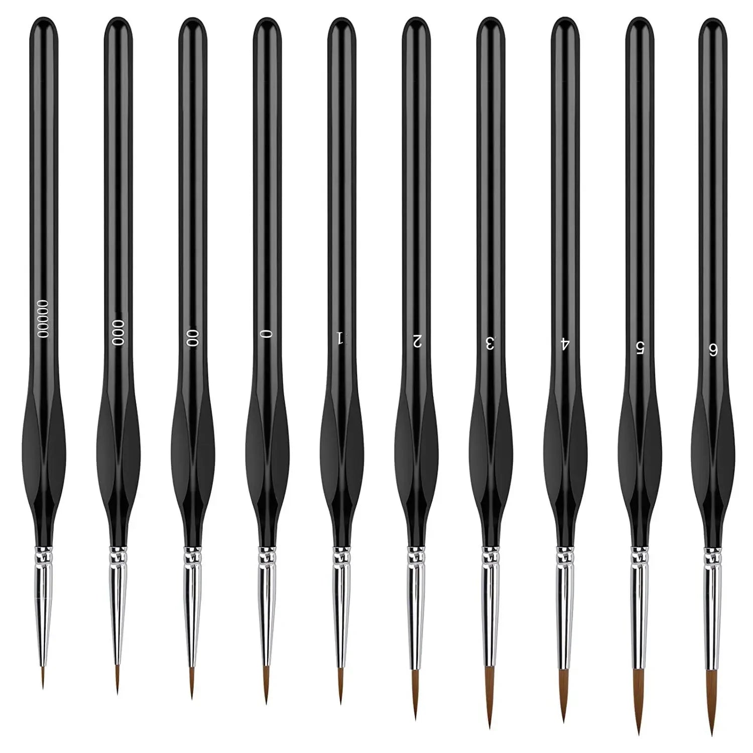 10/11/20/22Pcs Fine Detail Paint Brush Miniature Painting Brushes for Mini Paints Brush Set for Acrylic Watercolor Face Nail