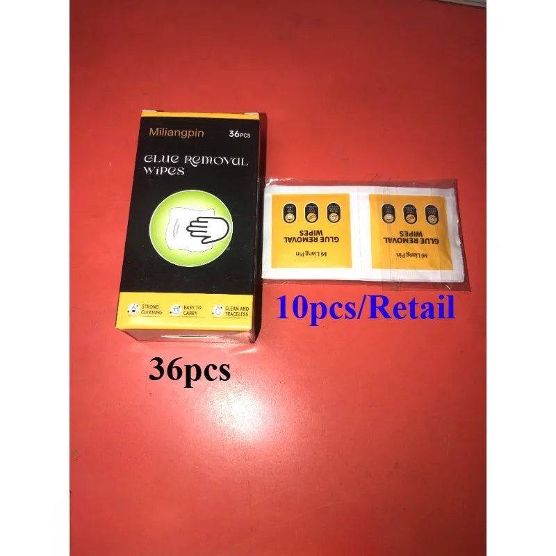 Adhesive Remover Wet Wipes for Floor, Glass, Ceramic, Plastic, Metal Cleaner: Glue, Double-Sided Tape, Marker, Label Glue, Spong