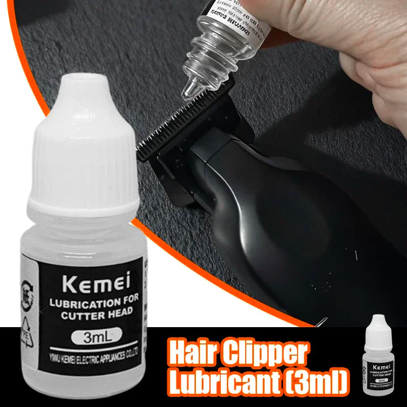 Kemei Shaver & Clipper Maintenance Oil – Anti-Rust Lubricant for KM-2299, KM-809A & More