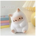 Soft PU Slow Rebound Cartoon Cat Pop Fidget Toy, 1PC Adorable Squeeze Ball, Stress Relief for Kids Adults, Halloween Christmas Gift
