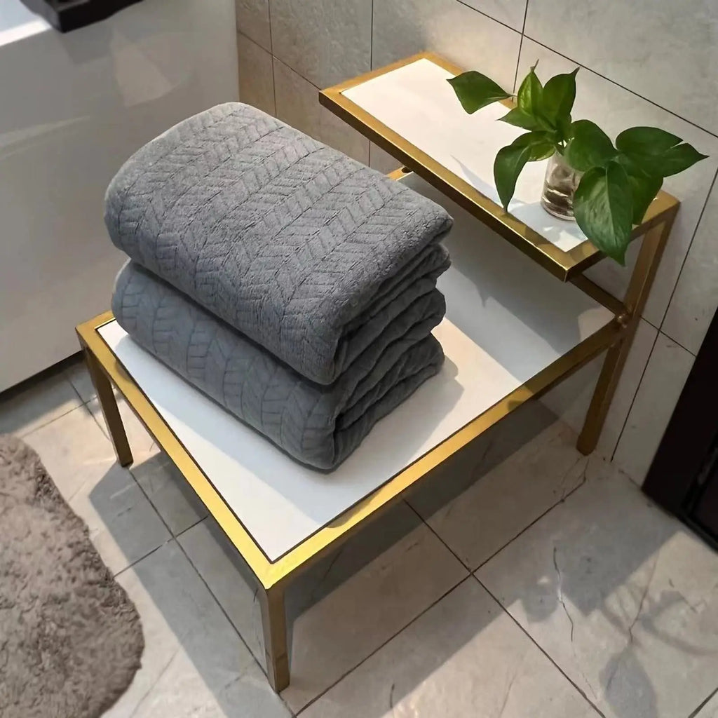 Bath Towels for Bathroom, Bath Sheets, Plush, Extra Large, Super Soft, Highly Absorbent Microfiber, 27x55 Inch