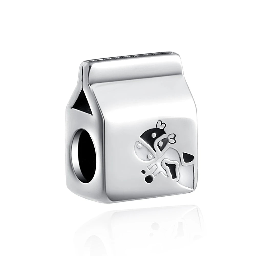 Hot Sale 925 Silver Plane Passport Donut Speedboat Motorbike TV Charm Bead Diy Fit Original Pandent Charms Bracelet Jewelry