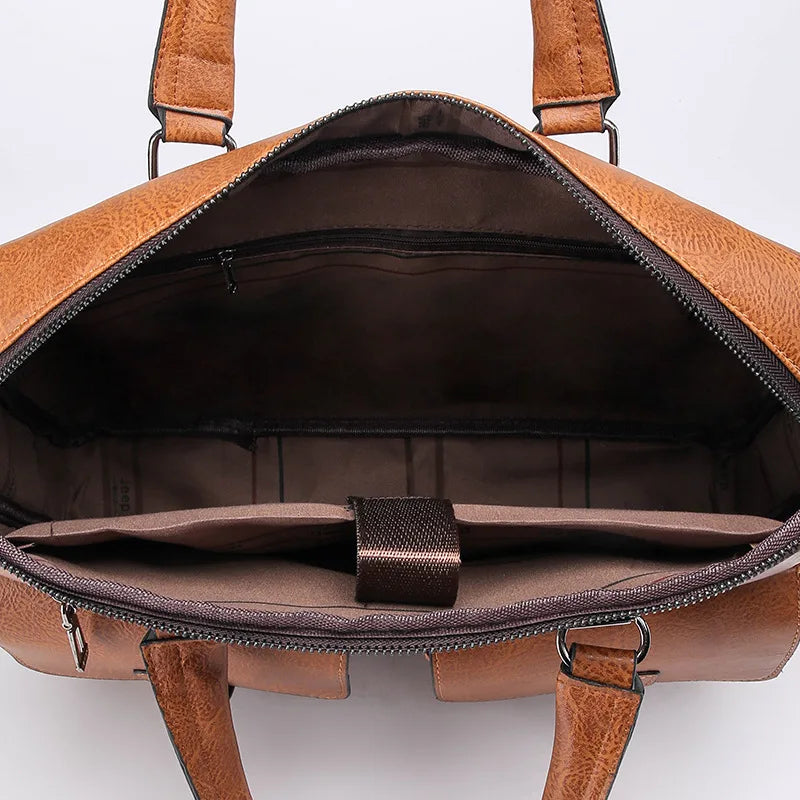 Men’s Briefcase – Business Shoulder & Handbag, Casual Fashion Office Bag, Manufacturer Wholesale