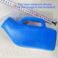 Portable 1200ml Men Urinal Bottle With Handle Mobile Toilet For Car Travel Camping Elderly Disability Urine Storage Container