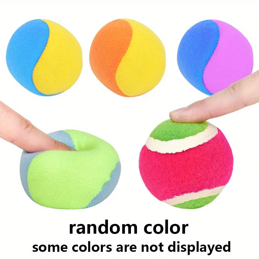 Sticky Ball Game Set with 2 Paddles & 2 Balls - Outdoor/Beach/Backyard Sports, Camping & Holiday Party Activity ZSY