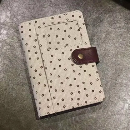 Korean Kpop Notebook Journals Diary A6 Loose Leaf Hand Ledger Notebook Notepad Portable Y2k Cute Stationery Gift School Supplies
