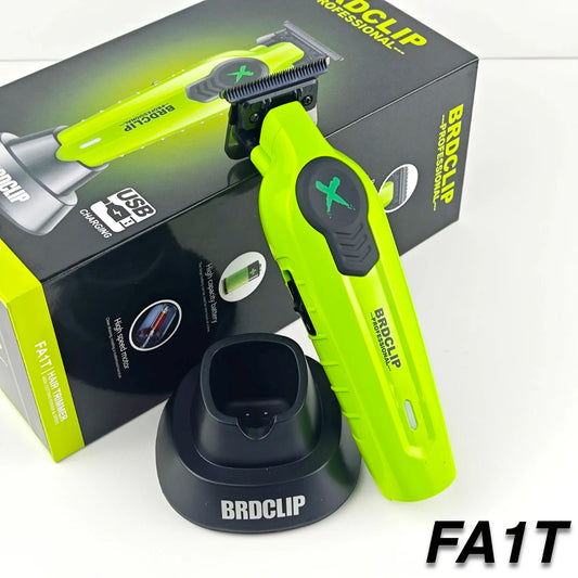 BRDCLIP FA1T Professional Hair Trimmer – Gradient Fade Clipper with Charger Stand