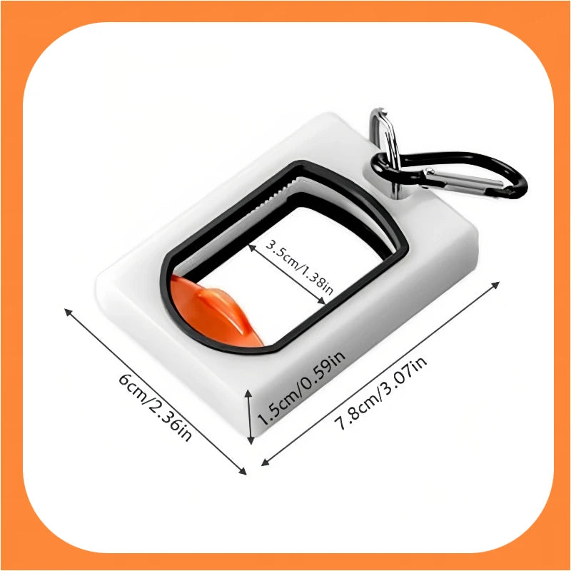 New Cable Tie Organizer Portable Glow Fluorescent Storage Reusable Storage Cable Tie Holder Cable Ties Storage Tool
