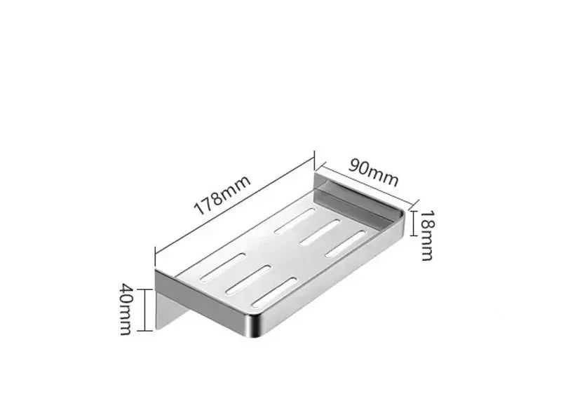 Bathroom Stainless Steel Shower Shelf Wall-mounted Triangle Basket Corner Stand Shampoo Shower Gel Storage Holder Accessories