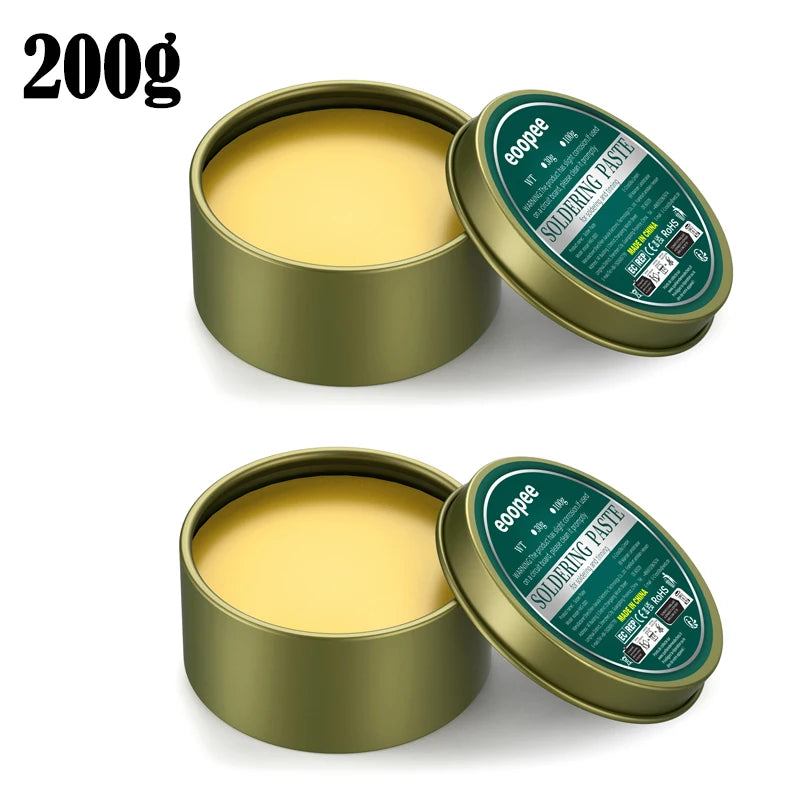 30g/50g/100g Solder Paste Rosin Flux No Clean for Electronics - Lead-free Welding Flux for Circuit Boards & Iron Repair