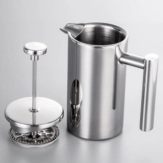 350ml/800ml/1000ml French Press Coffee Maker Stainless Steel Double Walled Insulated Coffee Maker Pot coffee maker coffee pot