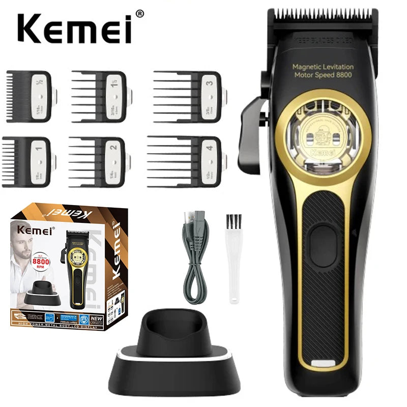 Cordless Hair Clipper - 8800RPM 120 Min Battery