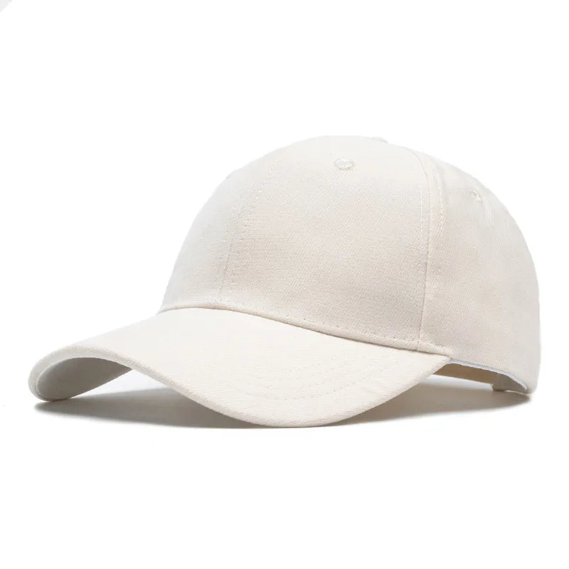 Fashion Baseball Caps For Men Women Autumn Winter Solid Retro Snapback Hip Hop Hat Unisex Street Adjustable Sun Visor Caps