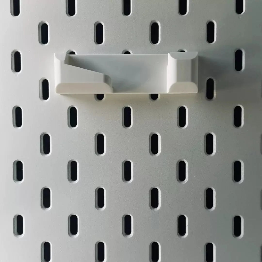 Tool Organizer Wall Mount-No Assembly Needed with Measurement Markings - Garage Workshop Storage Rack for Tape Measure