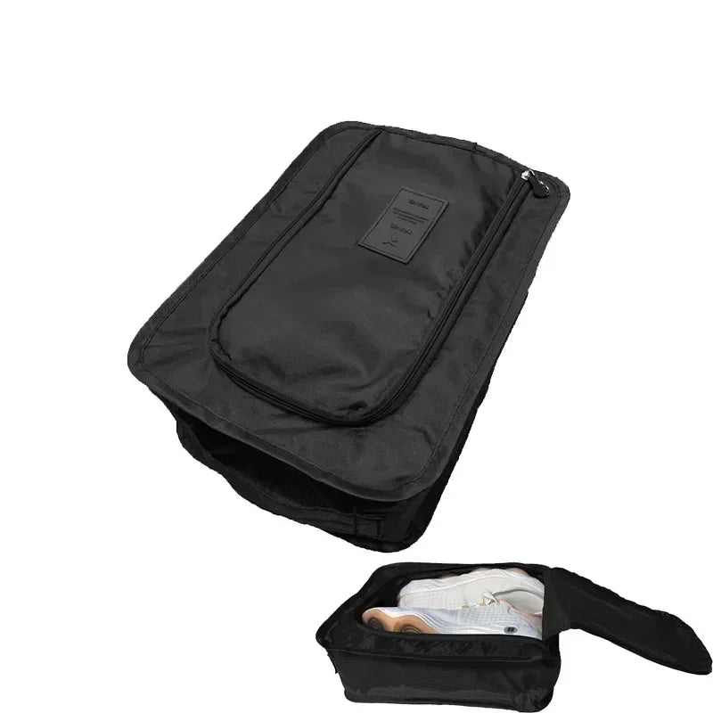 Travel Multifunction Portable Sneaker Bag Waterproof Breathable Folding Shoe Storage Bag High Capacity Shoe Pouch Organizer