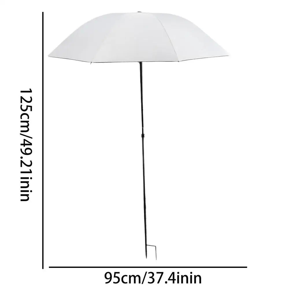 Umbrellas For Outdoor Plants Foldable UV Protection Parasol Garden Sun Shade Covers For Patio Balcony Outdoor Backyard Terrace